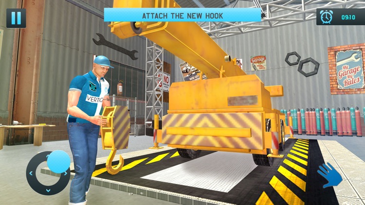 Excavator & Crane Mechanic – Repair Garage Station screenshot-3