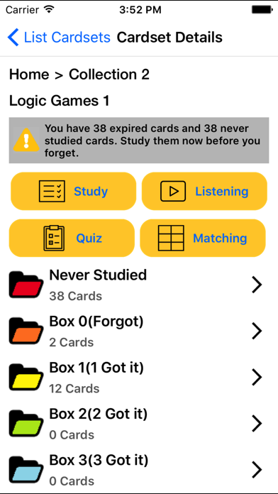 How to cancel & delete LSAT Flashcards from iphone & ipad 4