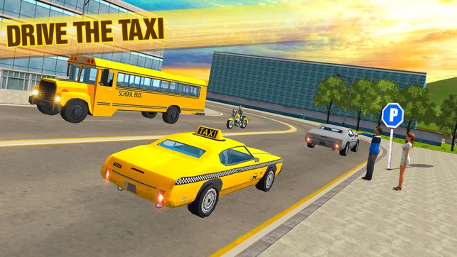 Mad Taxi Parking Driving - Busy Traffic Racer 2017(圖3)-速報App