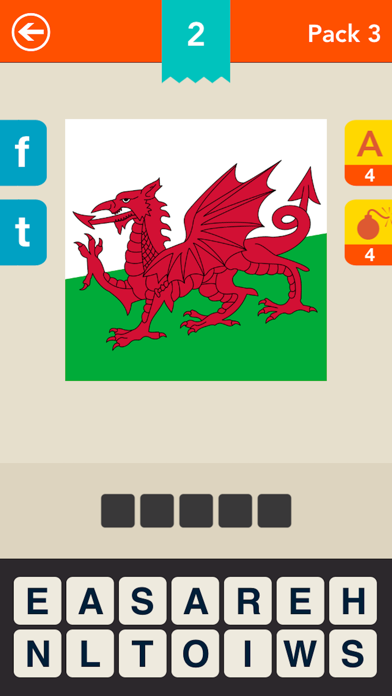 Guess the Country! ~ Fun with Flags Logo Quiz Screenshot