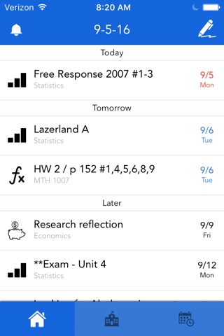 Schedule: Minimalistic College Planner screenshot 2