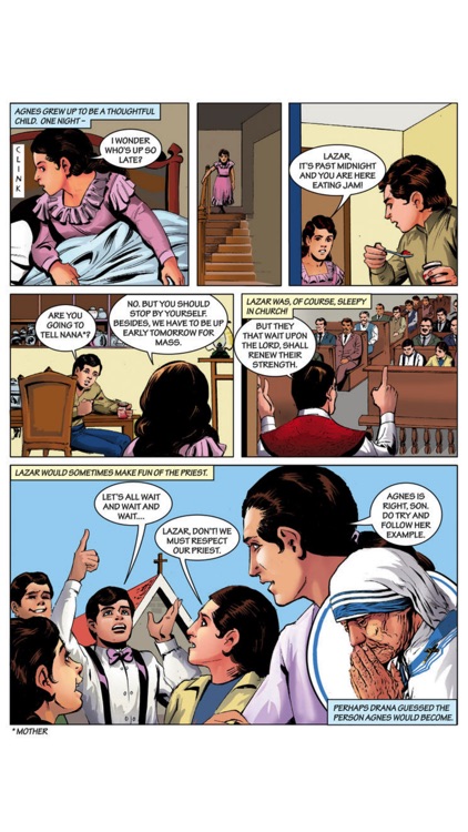 Mother Teresa Comic Book