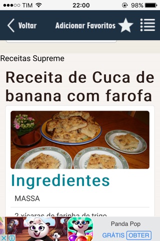 Receitas Supreme screenshot 3