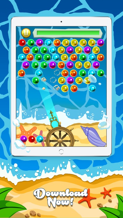 Bubble Shooter Beach Blaze