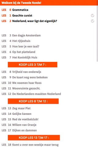Nederlands leren, Tweede ronde screenshot 4