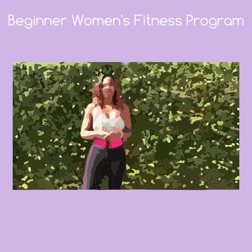 Beginner womens fitness program icon