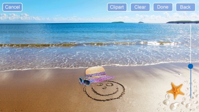 Screenshot #2 pour Sand Draw : Beach Creativity Realistc Drawing