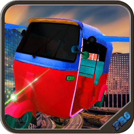 Flying autonomous tuk tuk: adventurous ride iOS App