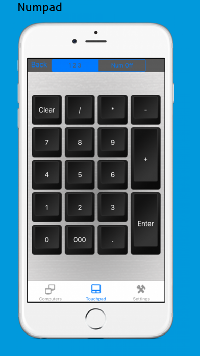 iTouch Remote Free iPhone screenshot 3 - Productivity app