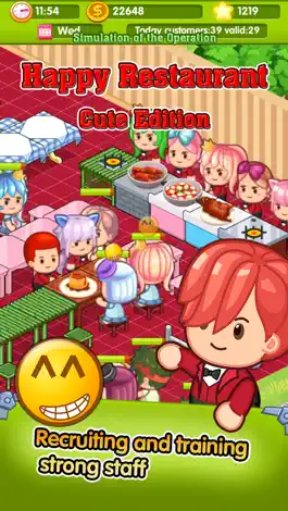 Game screenshot Happy Restaurant cute edition apk