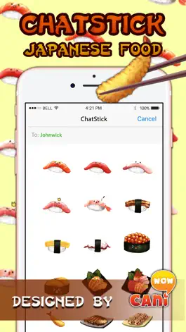 Game screenshot Japanese Food สติกเกอร์ สำหรับ iMessage mod apk