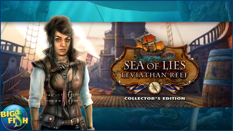 #5. Sea of Lies: Leviathan Reef - Hidden Objects (iOS) 由: Big Fish Premium, LLC