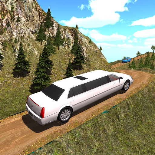 Up Hill Limo Off Road Car Rush Icon