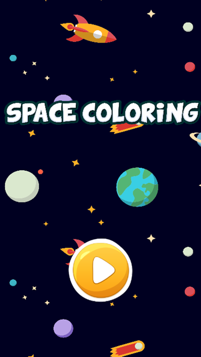 子供のゲームのためのロケット宇宙塗り絵のおすすめ画像1
