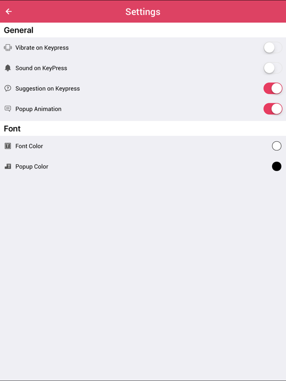 Arabic Keyboard - Arabic Input Keyboard iPad screenshot 4 - Utilities app