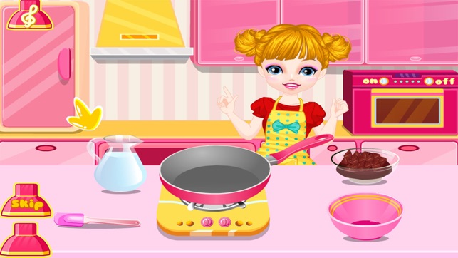 Anna Cooking Frozen Cake Chocolate maker Games(圖4)-速報App