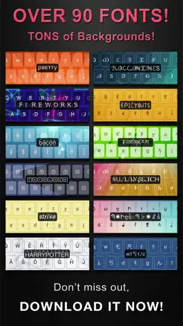 Game screenshot Cool Fonts Keyboard Pro- Custom Themes and Skins mod apk