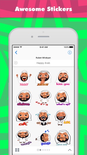 Happy Arab stickers by Mirakyan(圖1)-速報App