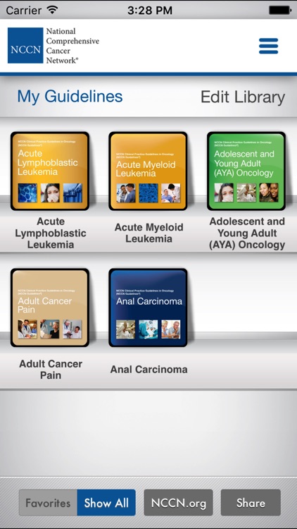 NCCN Guidelines® for Smartphone