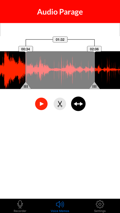 Screenshot #3 pour Voice Recorder & Audio Memos