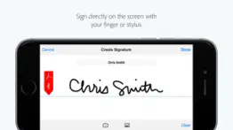 pdf sign : fill forms & send office documents iphone screenshot 1