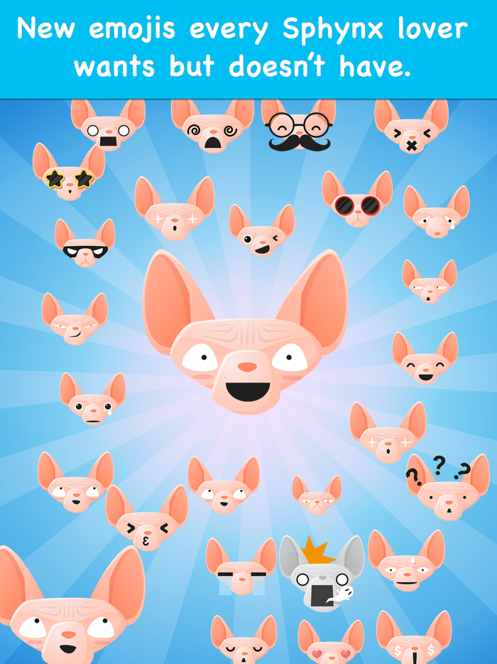 SphynxMoji - Sphynx Emoji Keyboard