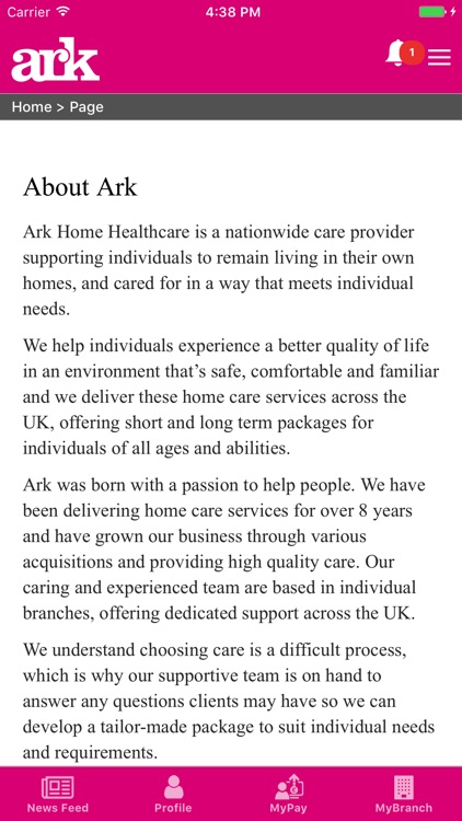 Ark Home Healthcare: Employees