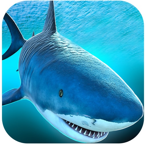 Angry Great Shark Evolution Underwater Pro Icon