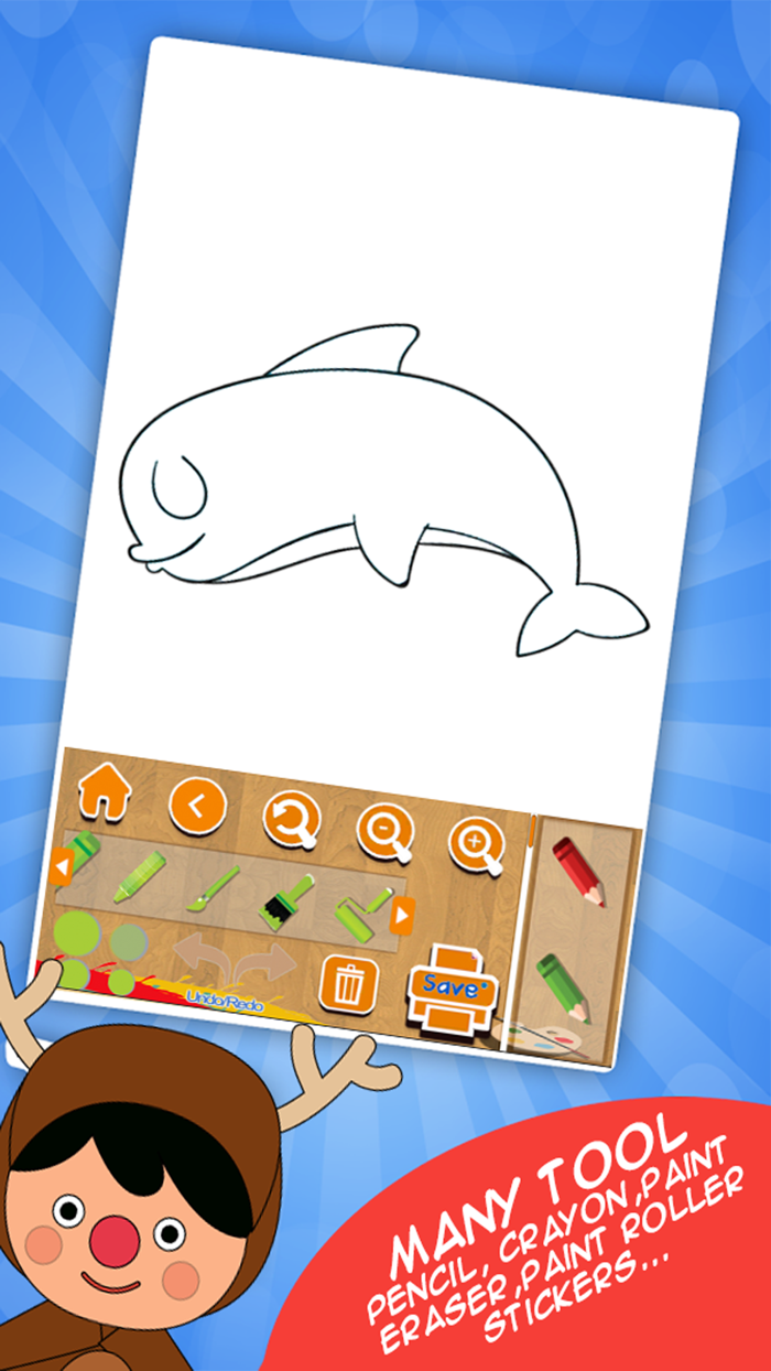 Kids - Drawing and Coloring