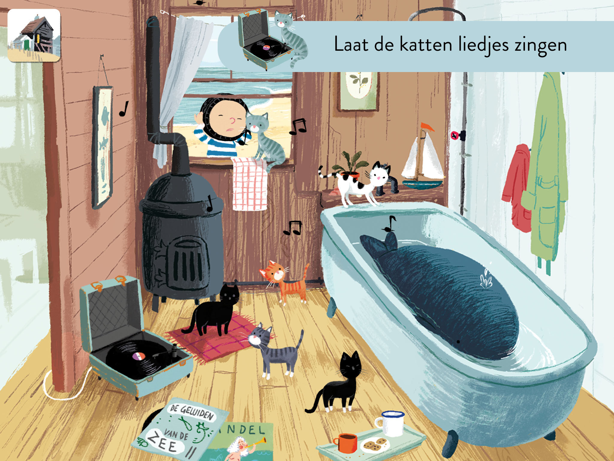 Benji Davies: De Kleine Walvis screenshot 7