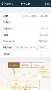 myFuelLog: Car Maintenance screenshot