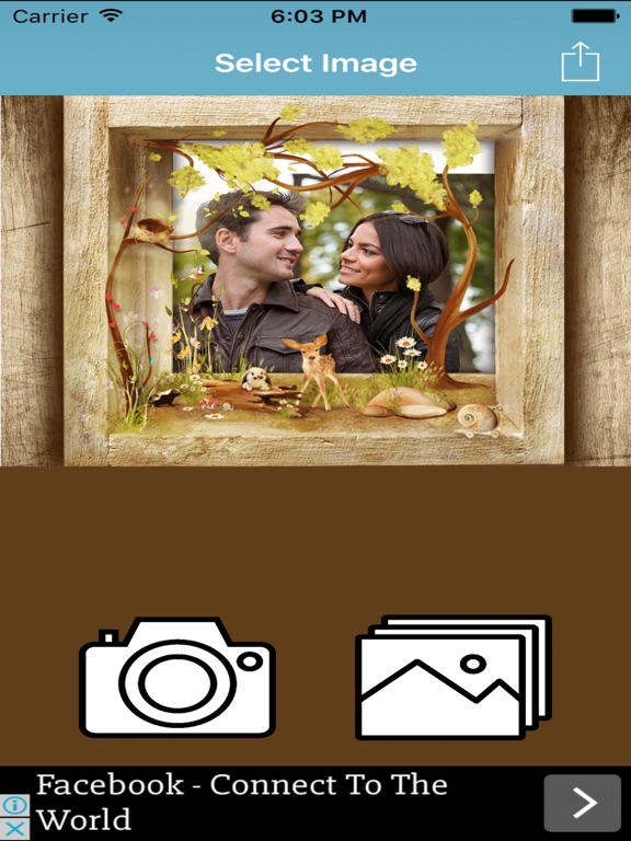 Holiday With Nature Photo Frame