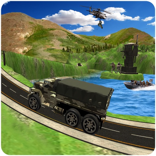 Furious Army Cargo Truck Driving Game