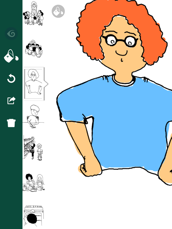 Ko Mere, ko Miro me te Tirewa iPad screenshot