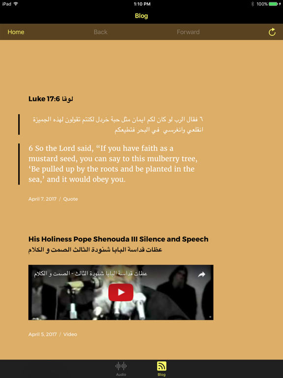 Great Lent Hymns iPad screenshot 2 - Music app