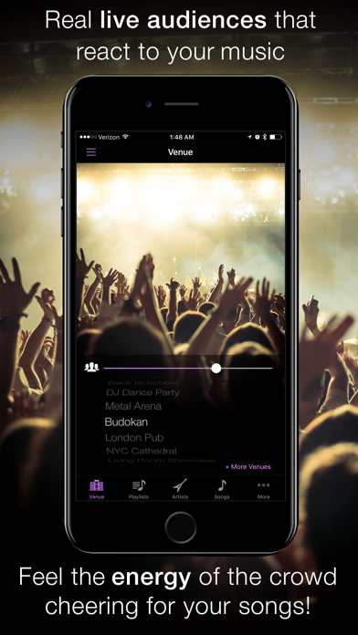 LiveTunes - Concert FX Player Screenshot