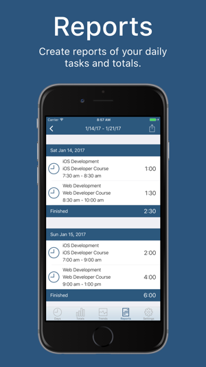 ‎Time Manager - Daily Time Tracker Screenshot