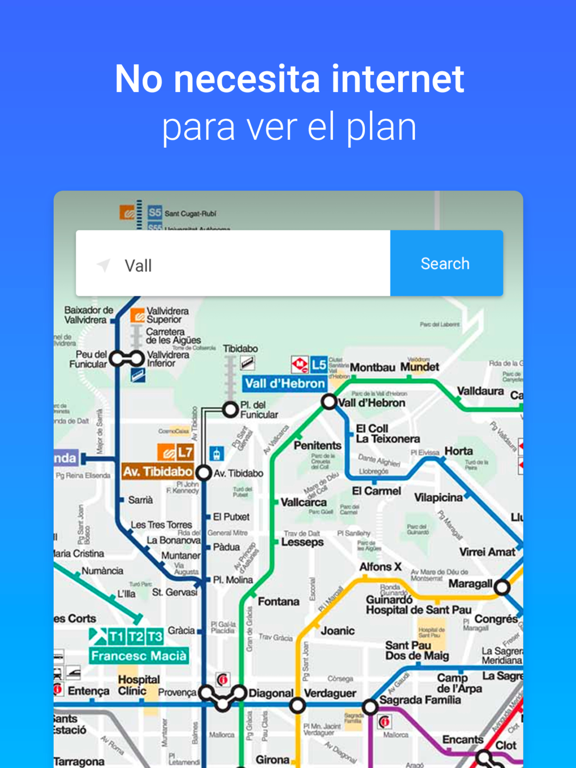 Metro Barcelona offline TBMのおすすめ画像1