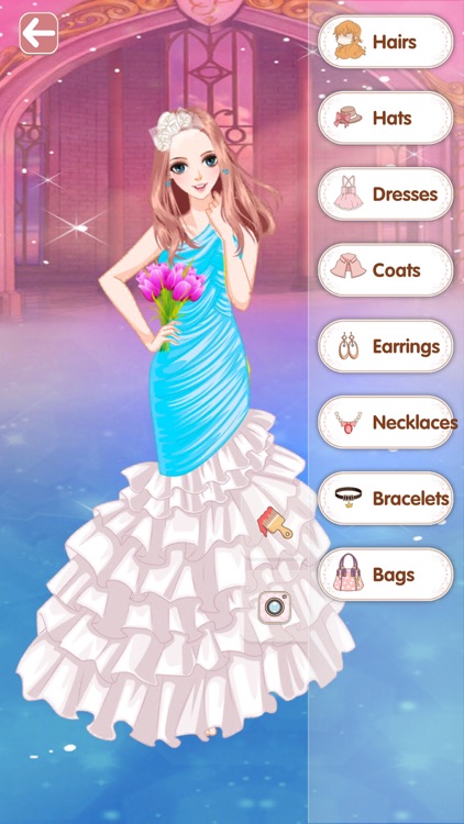 Fairy dress - Makeup plus girly games screenshot-3