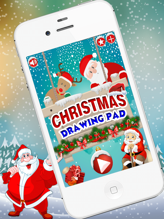 Screenshot #4 pour Christmas Drawing Pad - holiday activities for kid