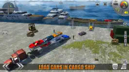 Game screenshot Car Transport Truck USA 2017 - Cargo Transporter apk