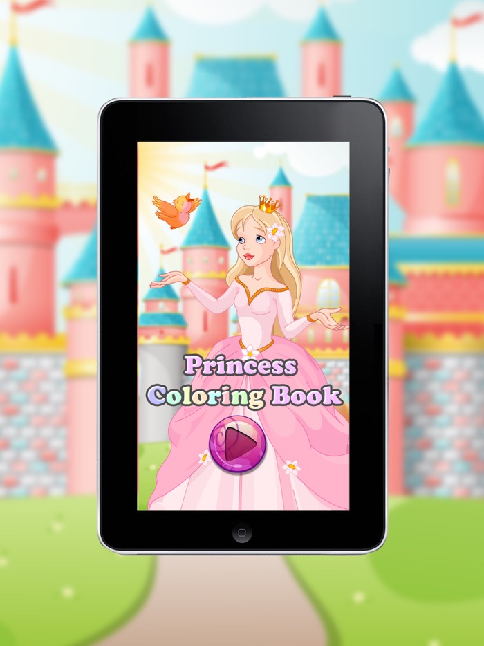 Little Princess Coloring Book