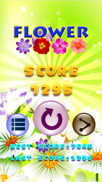 Flower Beautiful Puzzle Match 3 Games screenshot-3
