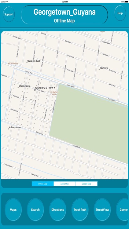 Georgetown Guyana Offline City Maps Navigation