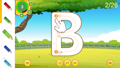 Abc Tracing: Endless Learning Alphabet Toddlers iPhone screenshot