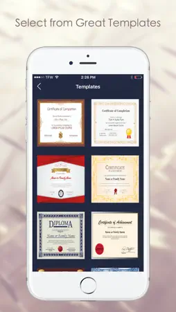Certificate Maker Transcript Maker screenshot 1