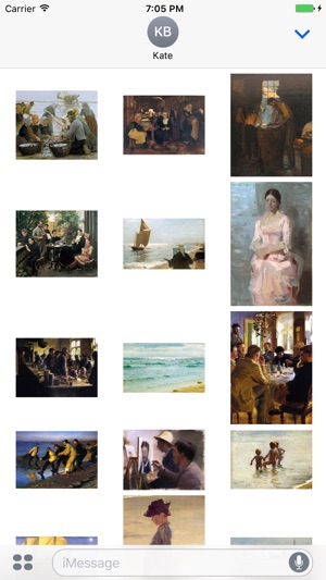 Peder Severin Kroyer Artworks Stickers(圖1)-速報App