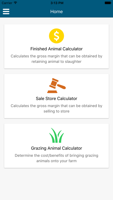 Screenshot #1 pour FarmIQ Calculators