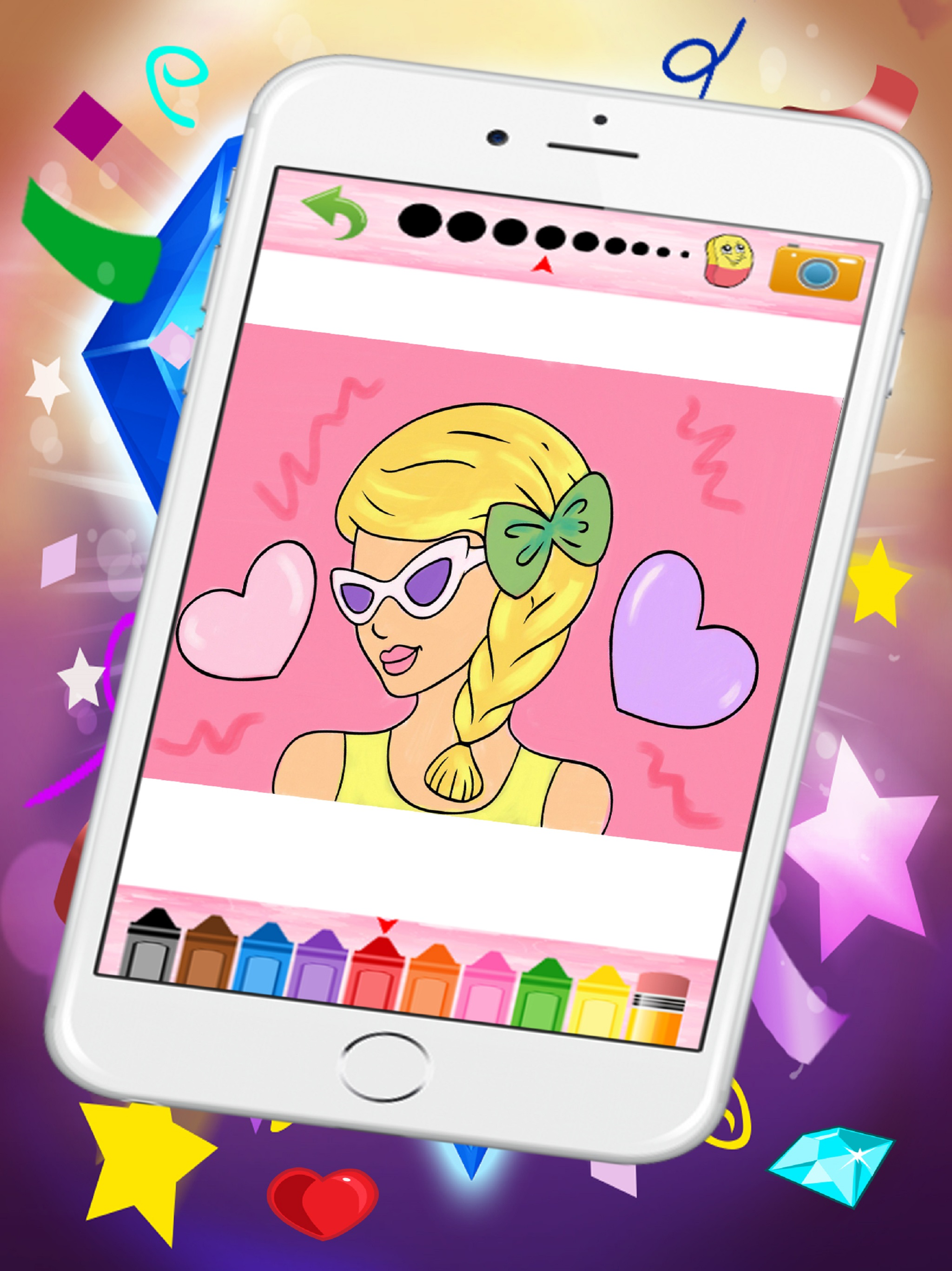 Coloring game for kids With fashion screenshot 6
