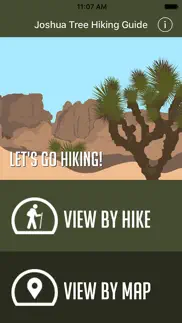 hiking guide: joshua tree iphone screenshot 1